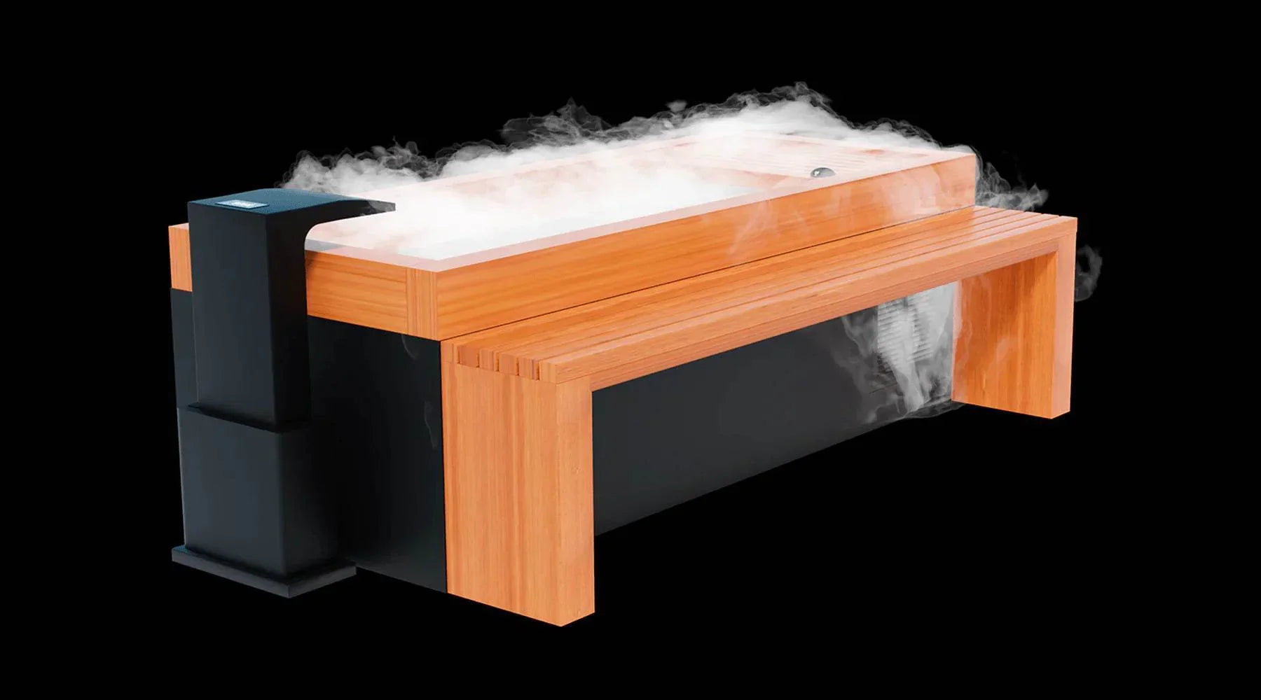 Medical Frozen 6 Cold Plunge – Cold & Steam Hybrid Recovery Tub - Sauna Luxuries