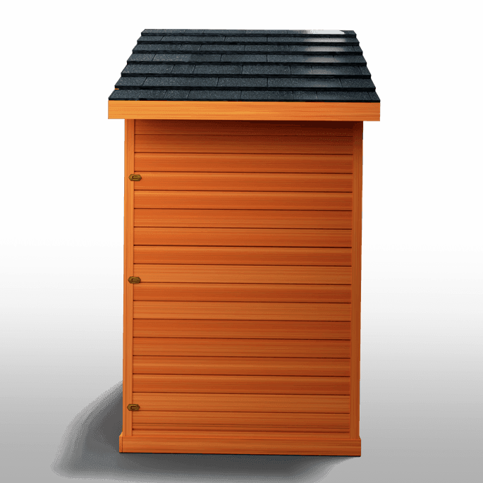 Medical Nature 6 Outdoor Sauna | Infrared + Chromatic Light - Sauna Luxuries