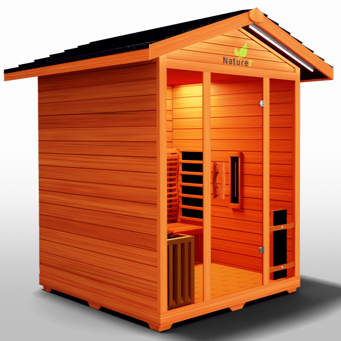 Medical Nature 7 Hybrid Sauna | Infrared + Steam Outdoor - Sauna Luxuries