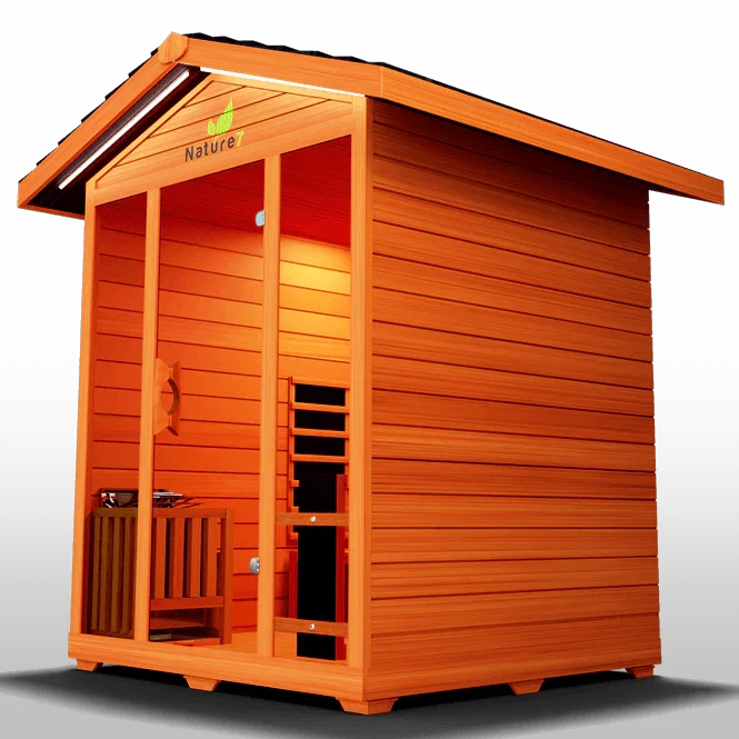 Medical Nature 7 Hybrid Sauna | Infrared + Steam Outdoor - Sauna Luxuries