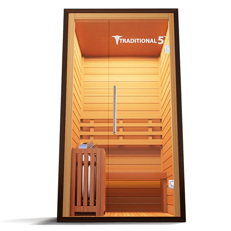 Medical Traditional 5 Sauna| Authentic Finnish Home Sauna - Sauna Luxuries