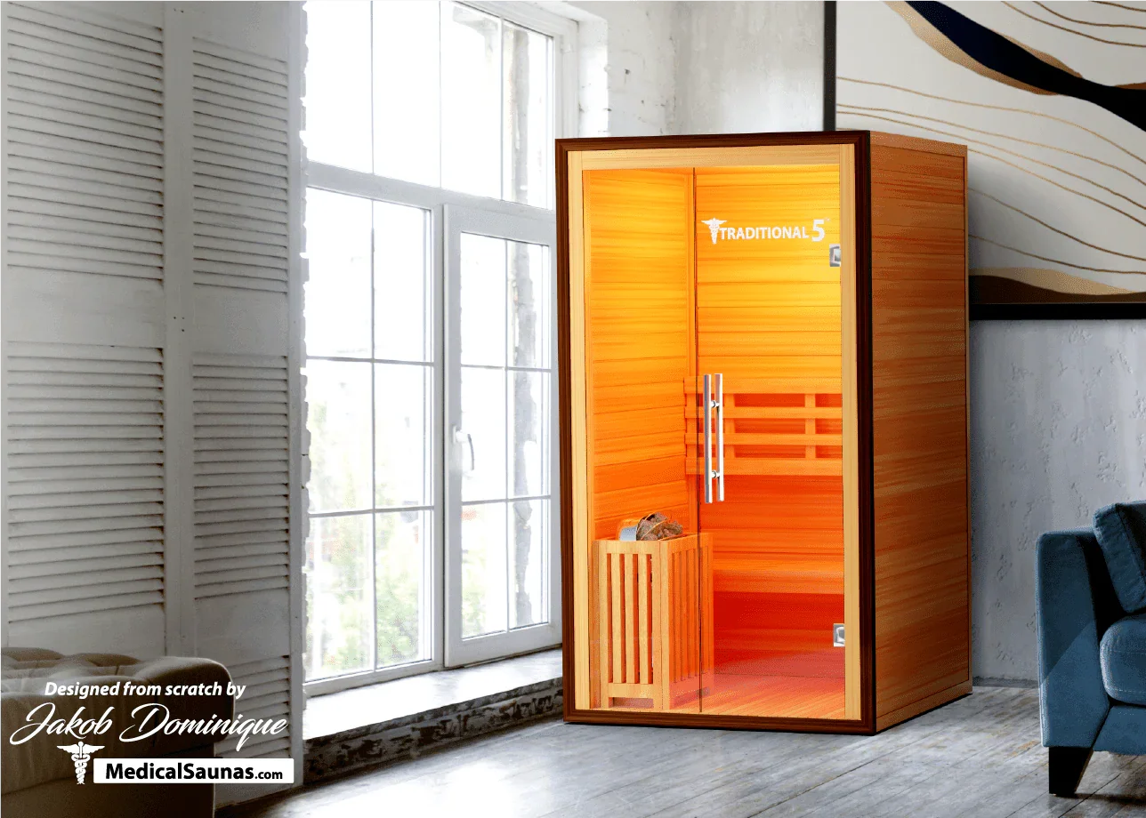 Medical Traditional 5 Sauna| Authentic Finnish Home Sauna - Sauna Luxuries