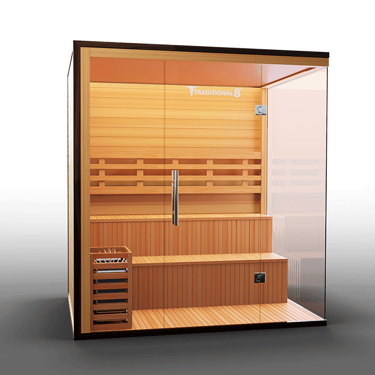 Medical Traditional 8 Plus Sauna | 5-Person Luxury Sauna - Sauna Luxuries