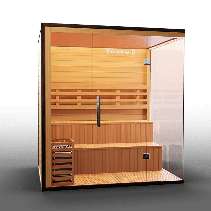 Medical Traditional 8 Plus Sauna | 5-Person Luxury Sauna - Sauna Luxuries