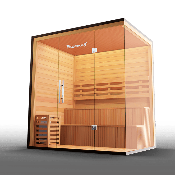 Medical Traditional 8 Plus Sauna | 5-Person Luxury Sauna - Sauna Luxuries