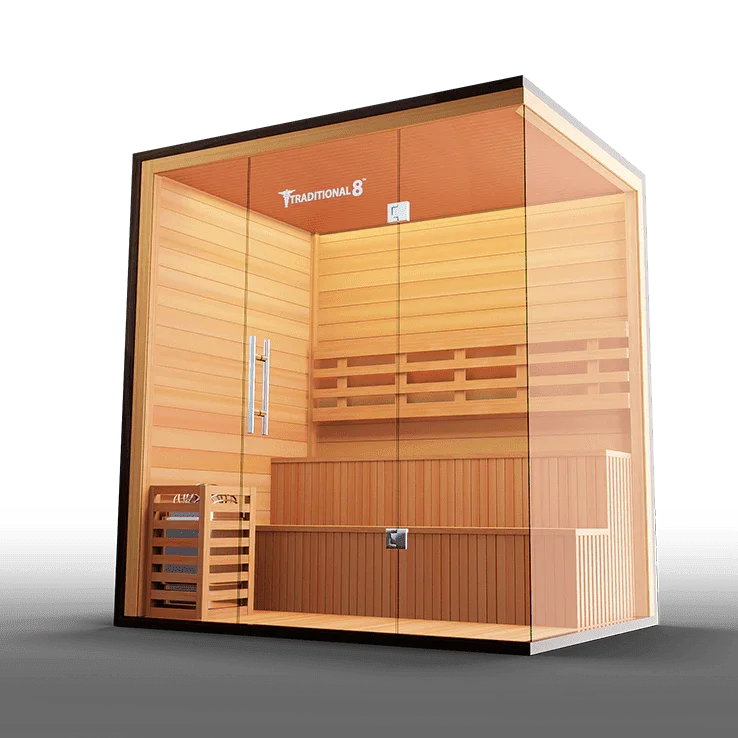 Medical Traditional 8 Plus Sauna | 5-Person Luxury Sauna - Sauna Luxuries