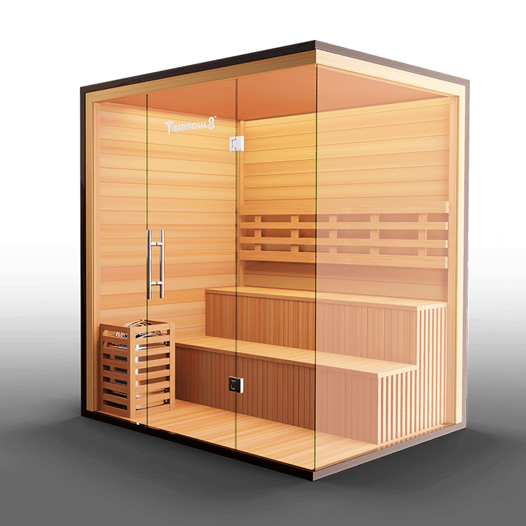 Medical Traditional 8 Plus Sauna | 5-Person Luxury Sauna - Sauna Luxuries