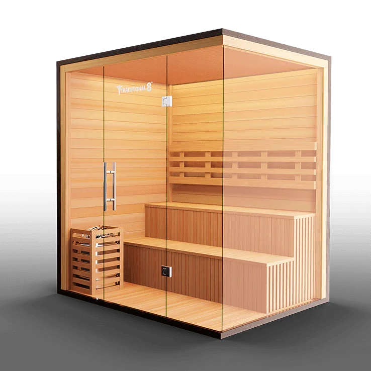 Medical Traditional 8 Plus Sauna | 5-Person Luxury Sauna - Sauna Luxuries