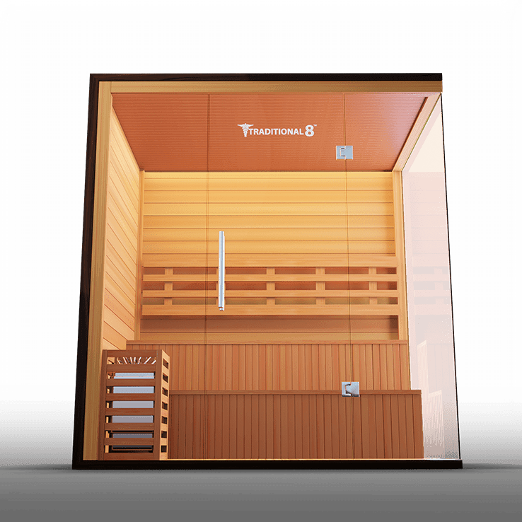 Medical Traditional 8 Plus Sauna | 5-Person Luxury Sauna - Sauna Luxuries