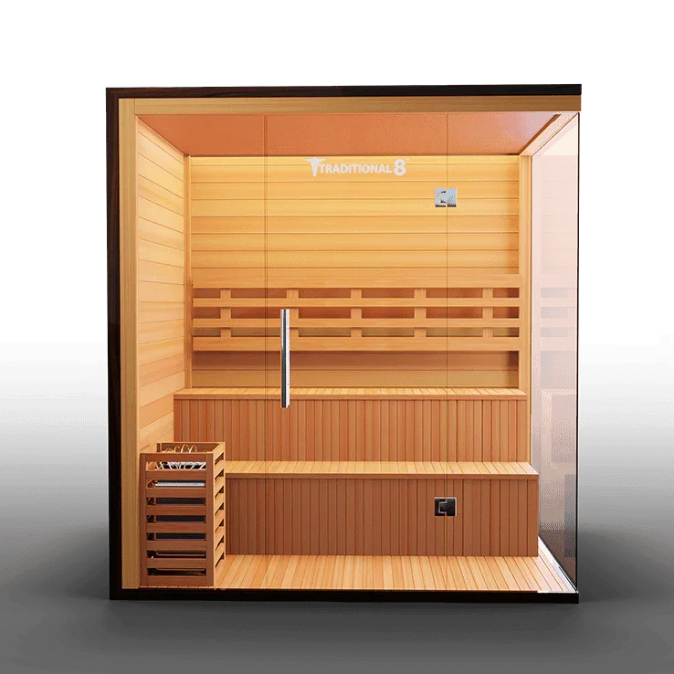 Medical Traditional 8 Plus Sauna | 5-Person Luxury Sauna - Sauna Luxuries