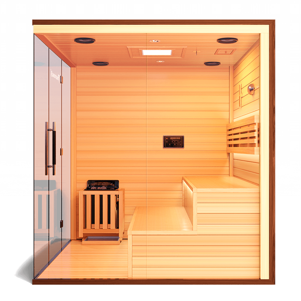 Medical Traditional 9 Plus Sauna | 6-Person Luxury Sauna - Sauna Luxuries