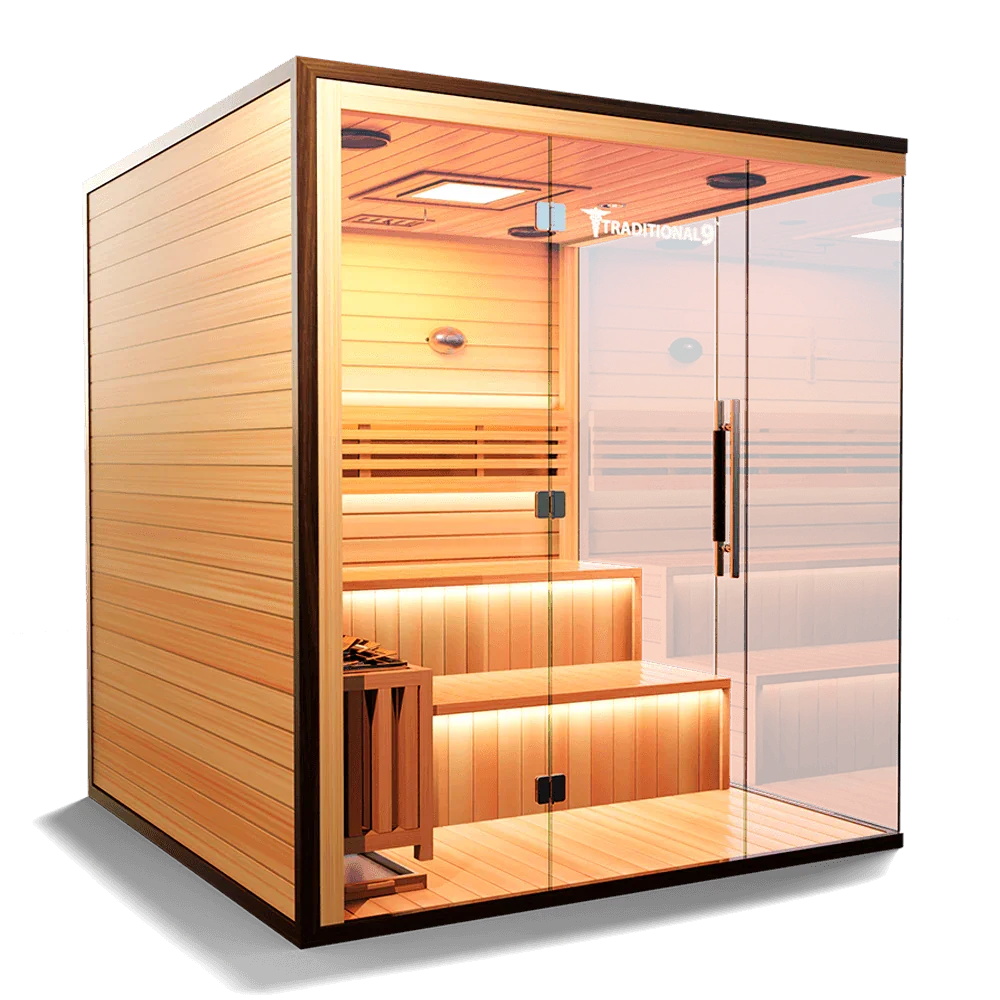 Medical Traditional 9 Plus Sauna | 6-Person Luxury Sauna - Sauna Luxuries