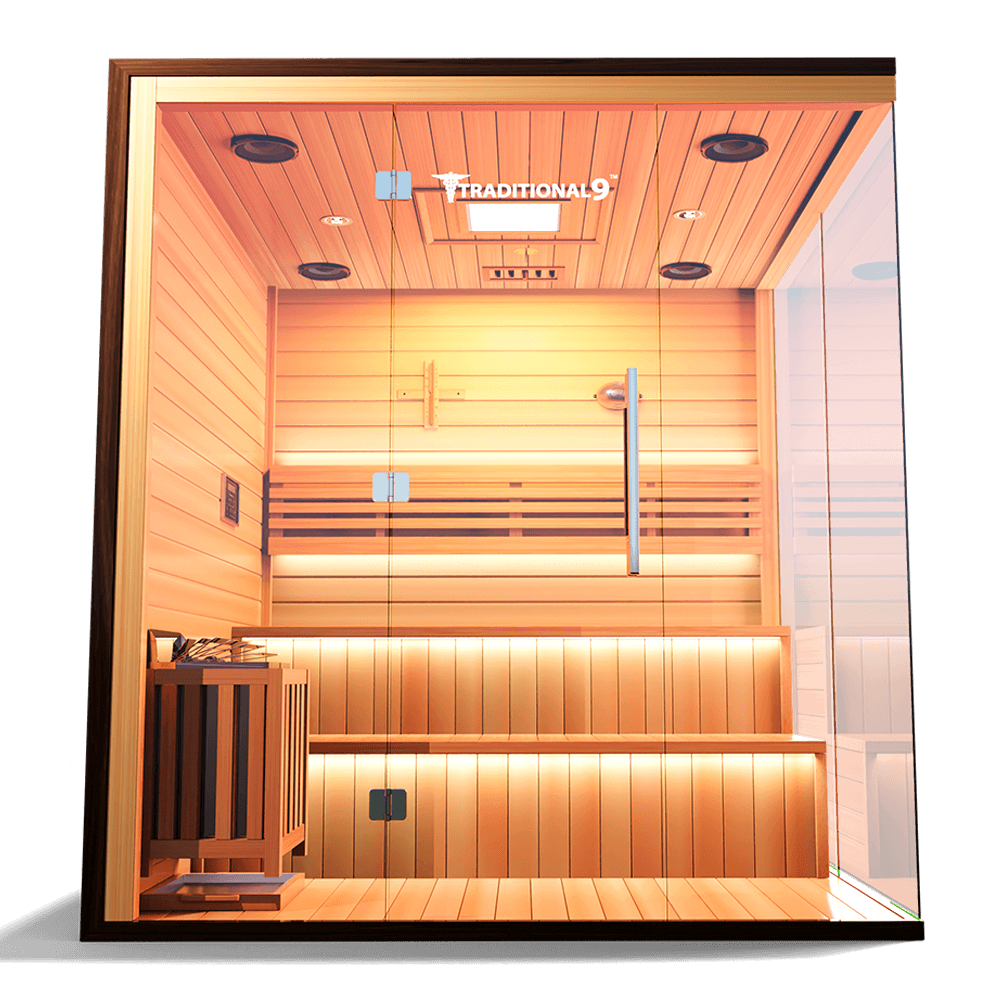 Medical Traditional 9 Plus Sauna | 6-Person Luxury Sauna - Sauna Luxuries