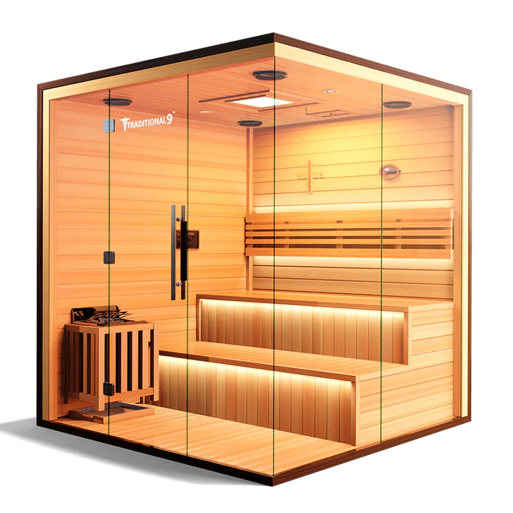 Medical Traditional 9 Plus Sauna | 6-Person Luxury Sauna - Sauna Luxuries