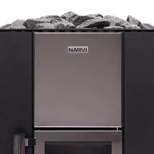 Narvi Kuru 13 kW Wood Burning Sauna Stove - Sauna Luxuries