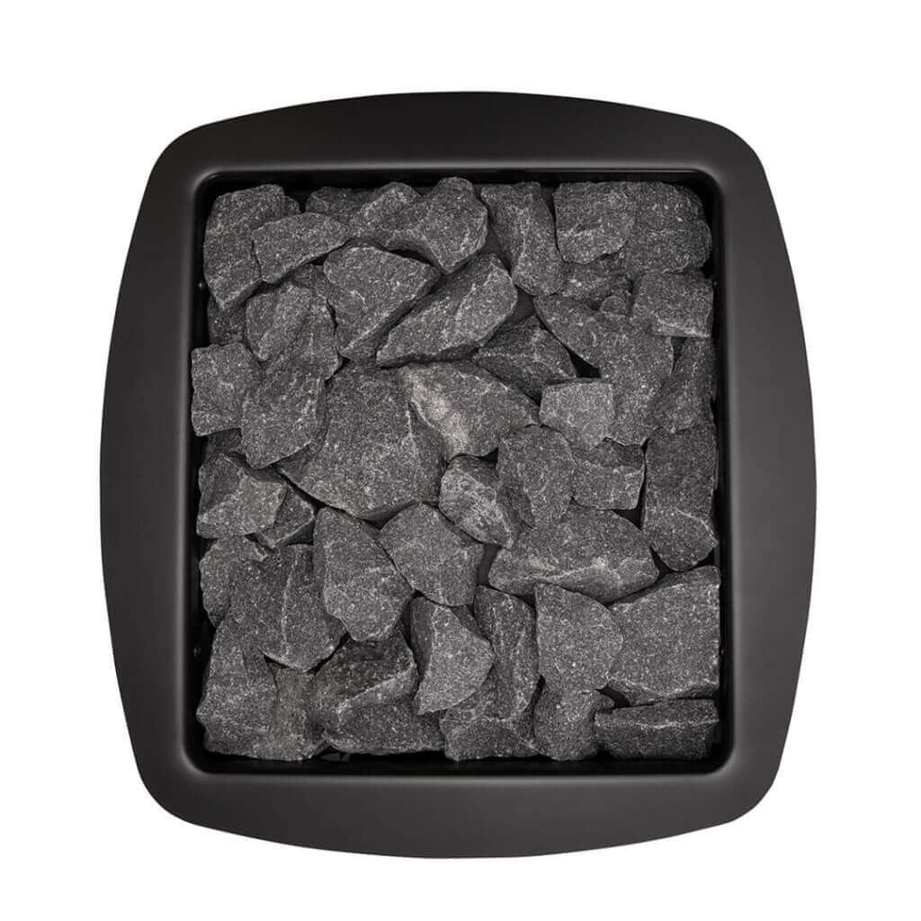 Narvi NC 16 Black Wood Burning Sauna Stove - Sauna Luxuries