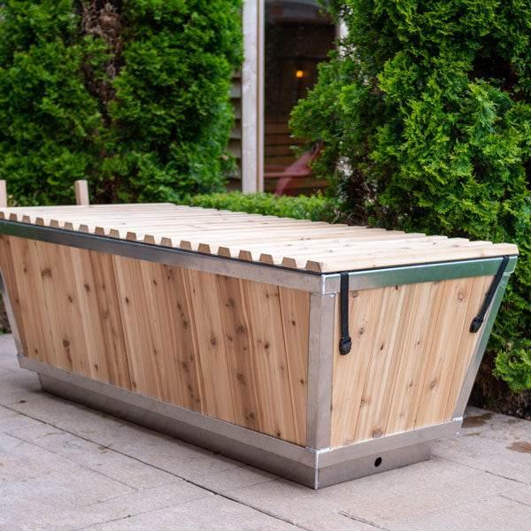 Leisurecraft Polar Plunge Tub | Cedar Ice Bath for Recovery & Wellness - Sauna Luxuries
