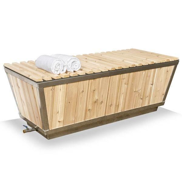 Leisurecraft Polar Plunge Tub | Cedar Ice Bath for Recovery & Wellness - Sauna Luxuries
