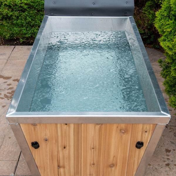 Leisurecraft Polar Plunge Tub | Cedar Ice Bath for Recovery & Wellness - Sauna Luxuries