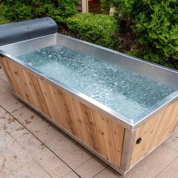 Leisurecraft Polar Plunge Tub | Cedar Ice Bath for Recovery & Wellness - Sauna Luxuries