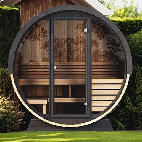 SaunaLife Model EE6G Sauna Barrel - Sauna Luxuries