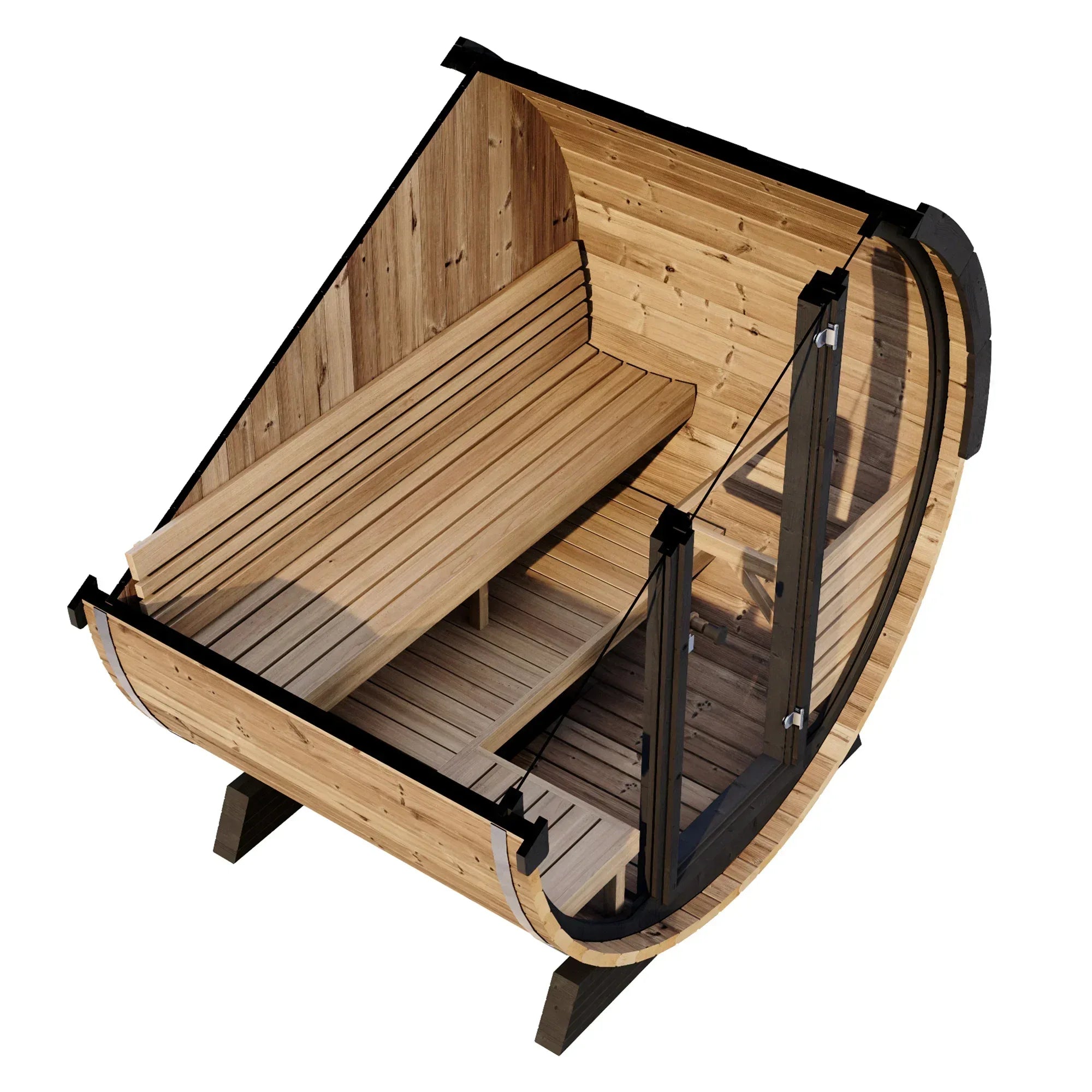 SaunaLife Model EE6G Sauna Barrel - Sauna Luxuries