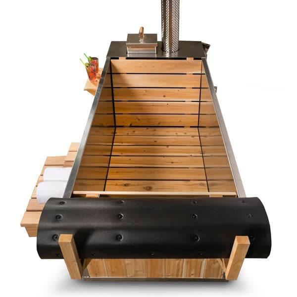 Leisurecraft Starlight Wood Burning Hot Tub | Canadian Timber Soaker - Sauna Luxuries
