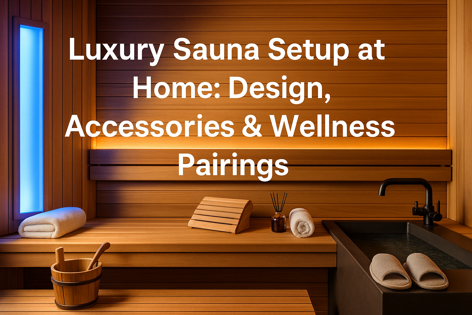 Luxury Sauna Setup at Home: Design, Accessories & Wellness Pairings - Sauna Luxuries
