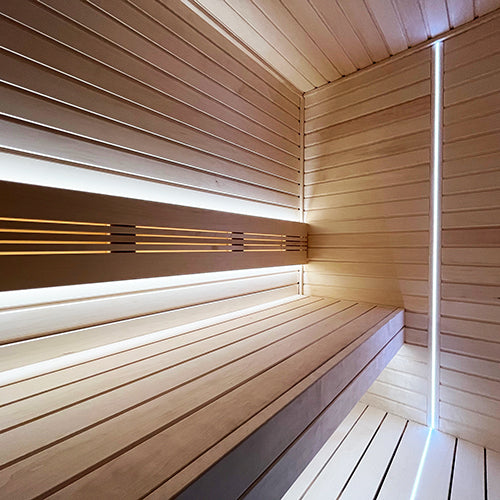 PROSAUNAS Universal Sauna Light Kit with 16-Ft Flexible LED Strip