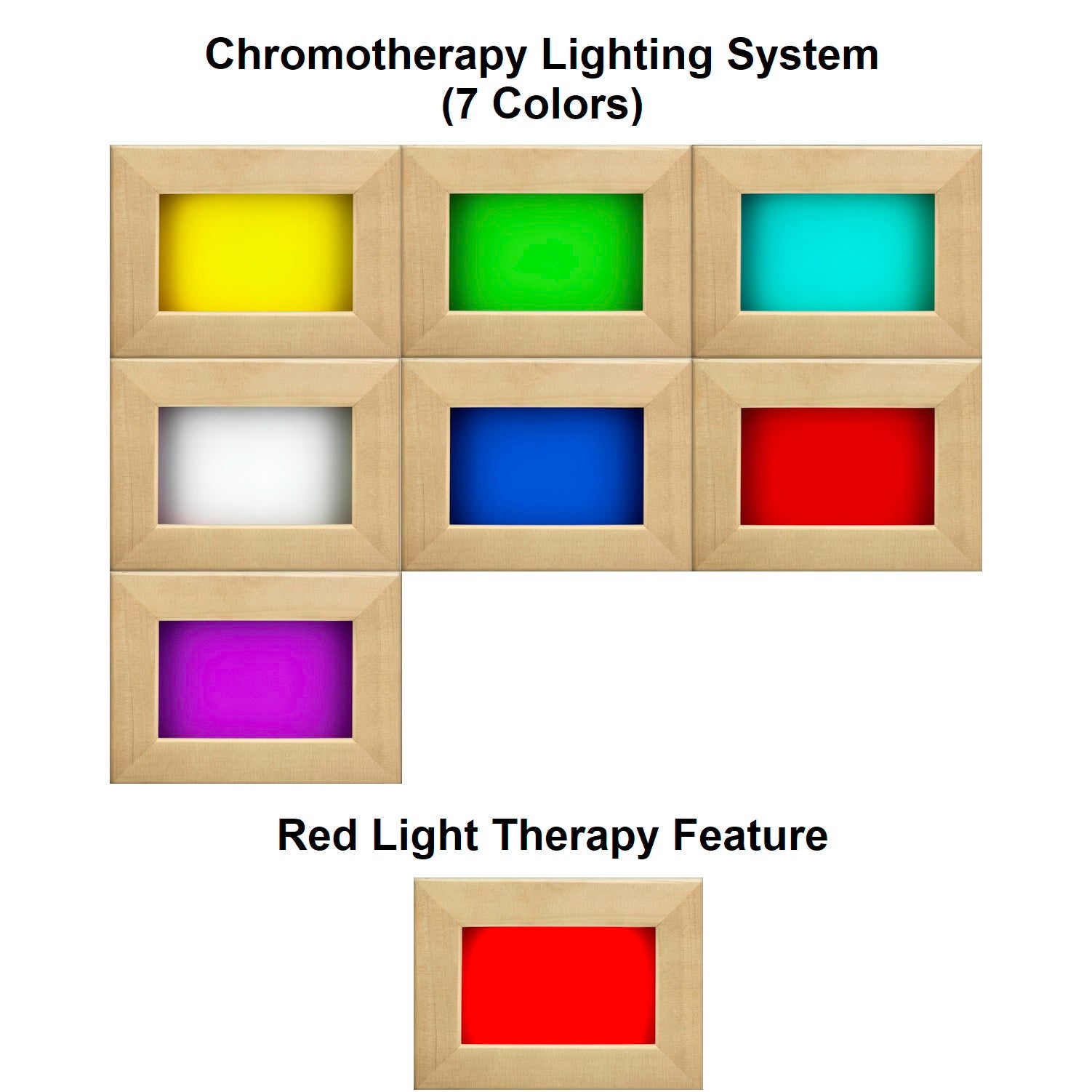 Golden Designs 3-Person Full Spectrum Near-Zero EMF Infrared Sauna