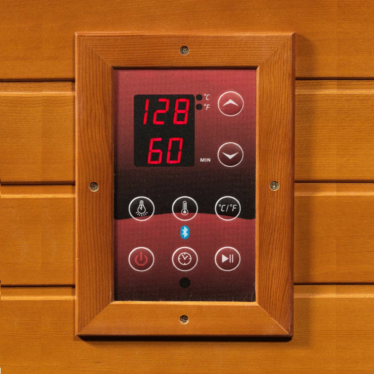 Dynamic Heming 2-person Corner Low EMF FAR Infrared Sauna - Sauna Luxuries