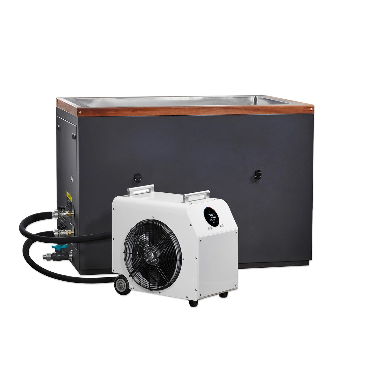 Dynamic Cold Therapy "CUBO" DCT-S-055-NS-34 304 Nano-Coated Stainless Steel Cold Plunge Dynamic Saunas