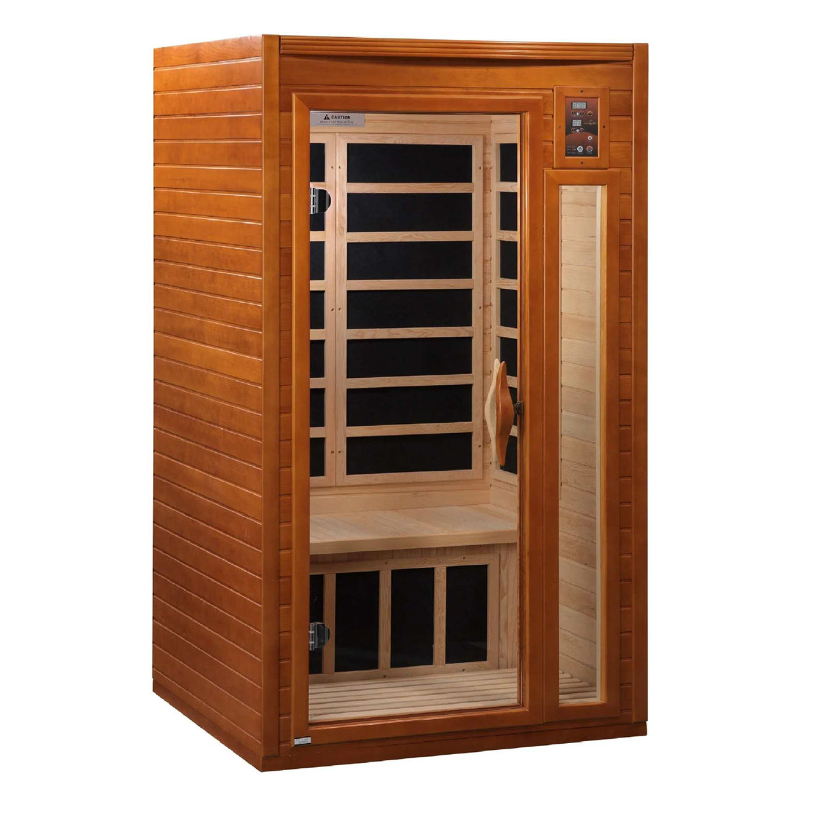 Dynamic Barcelona 1-2-person Low EMF FAR Infrared Sauna - Sauna Luxuries
