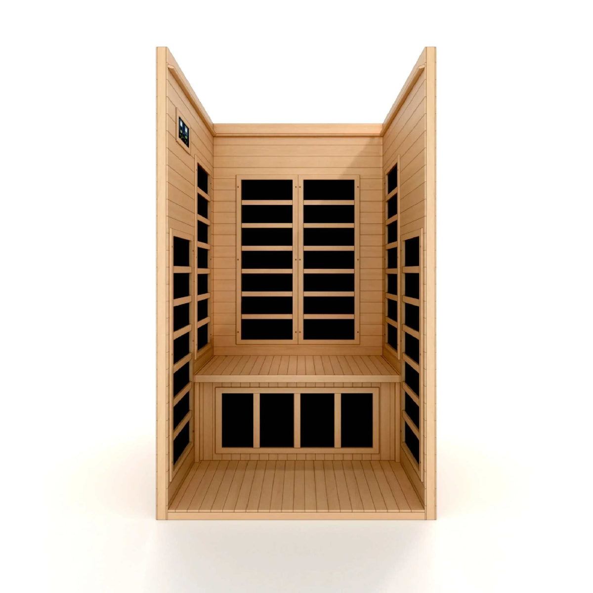 Dynamic Gracia 1-2-person Low EMF FAR Infrared Sauna - Sauna Luxuries