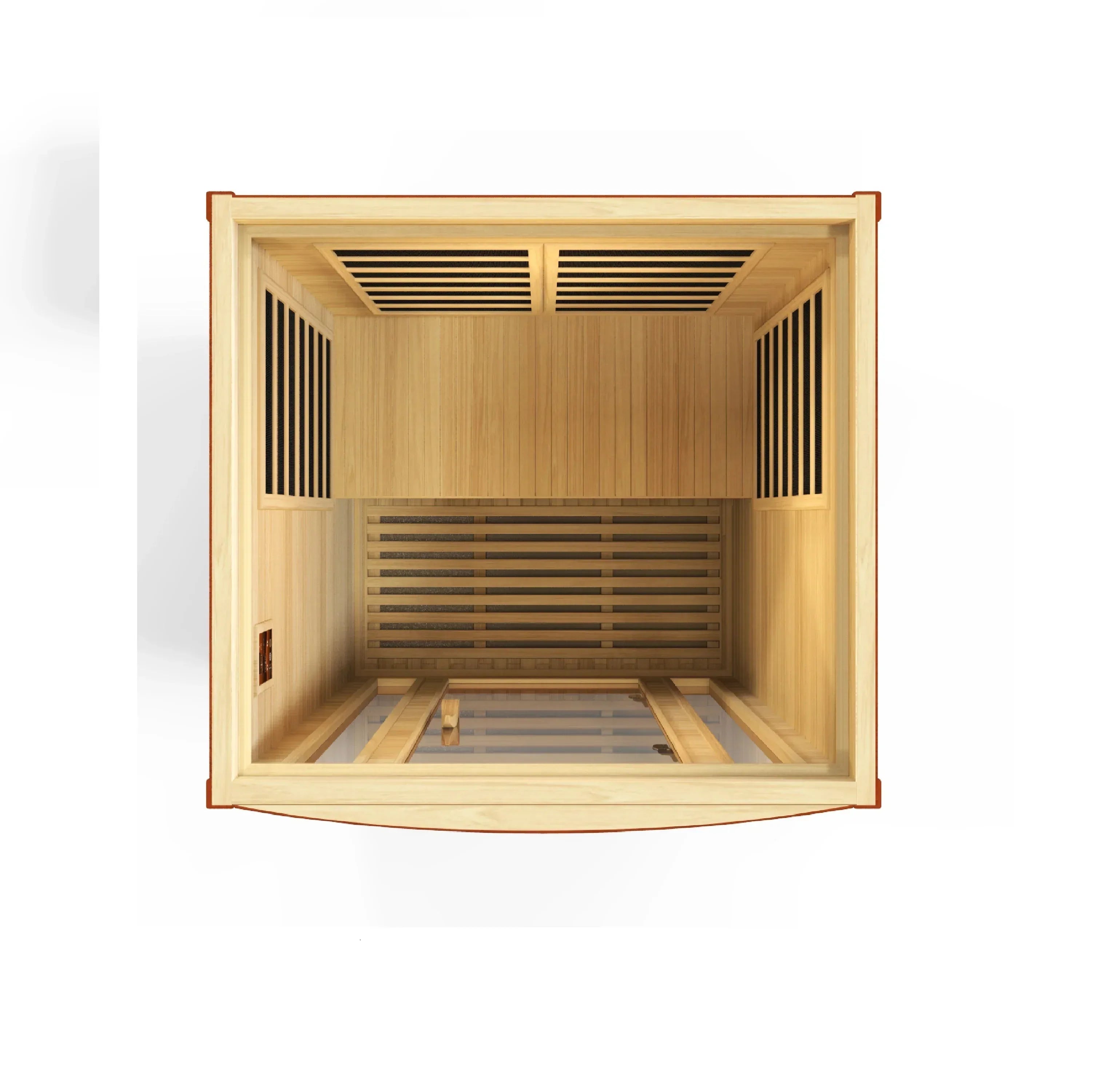 Dynamic San Marino Elite 2-person Ultra Low EMF FAR Infrared Sauna - Sauna Luxuries