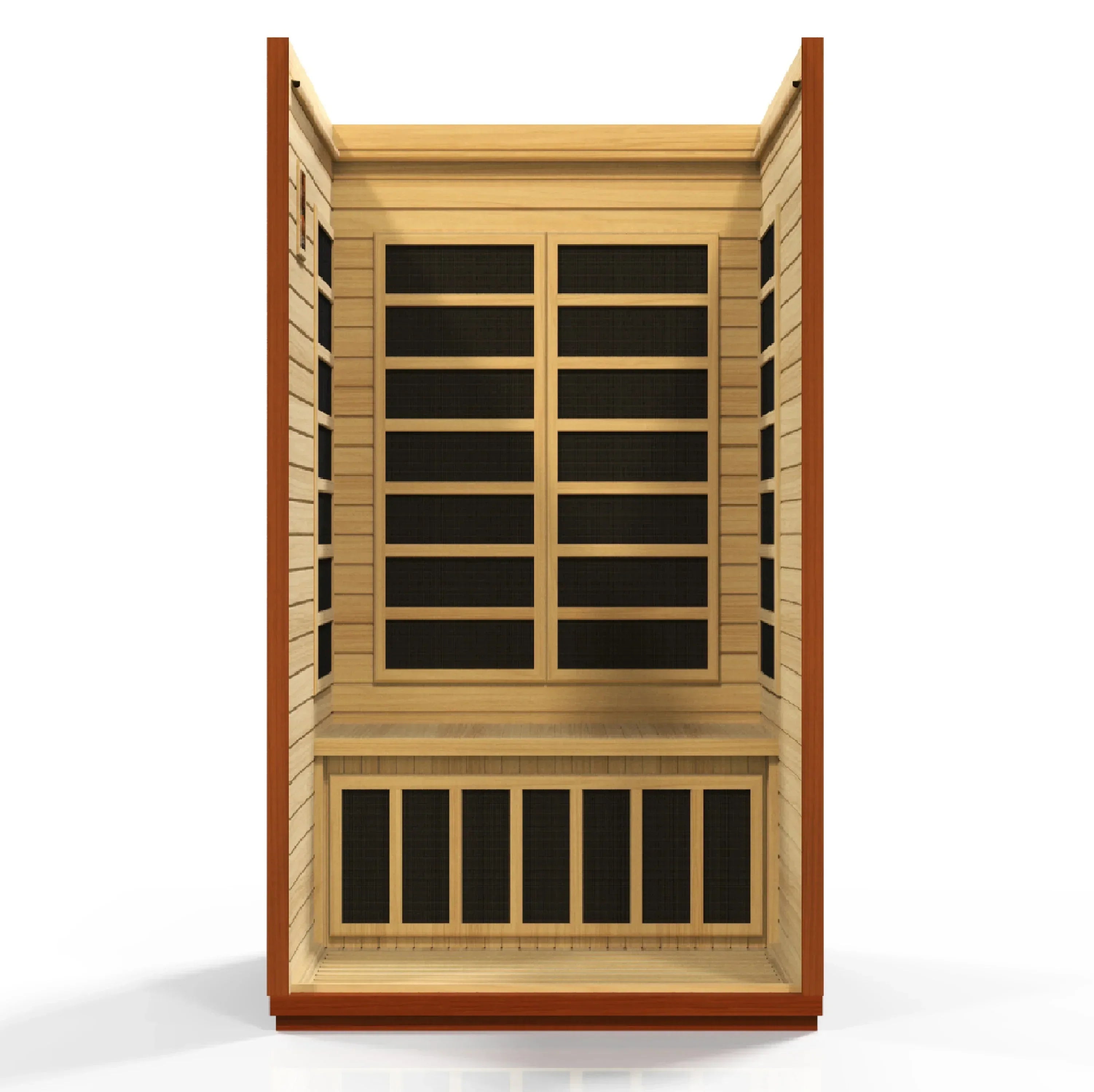 Dynamic San Marino Elite 2-person Ultra Low EMF FAR Infrared Sauna - Sauna Luxuries