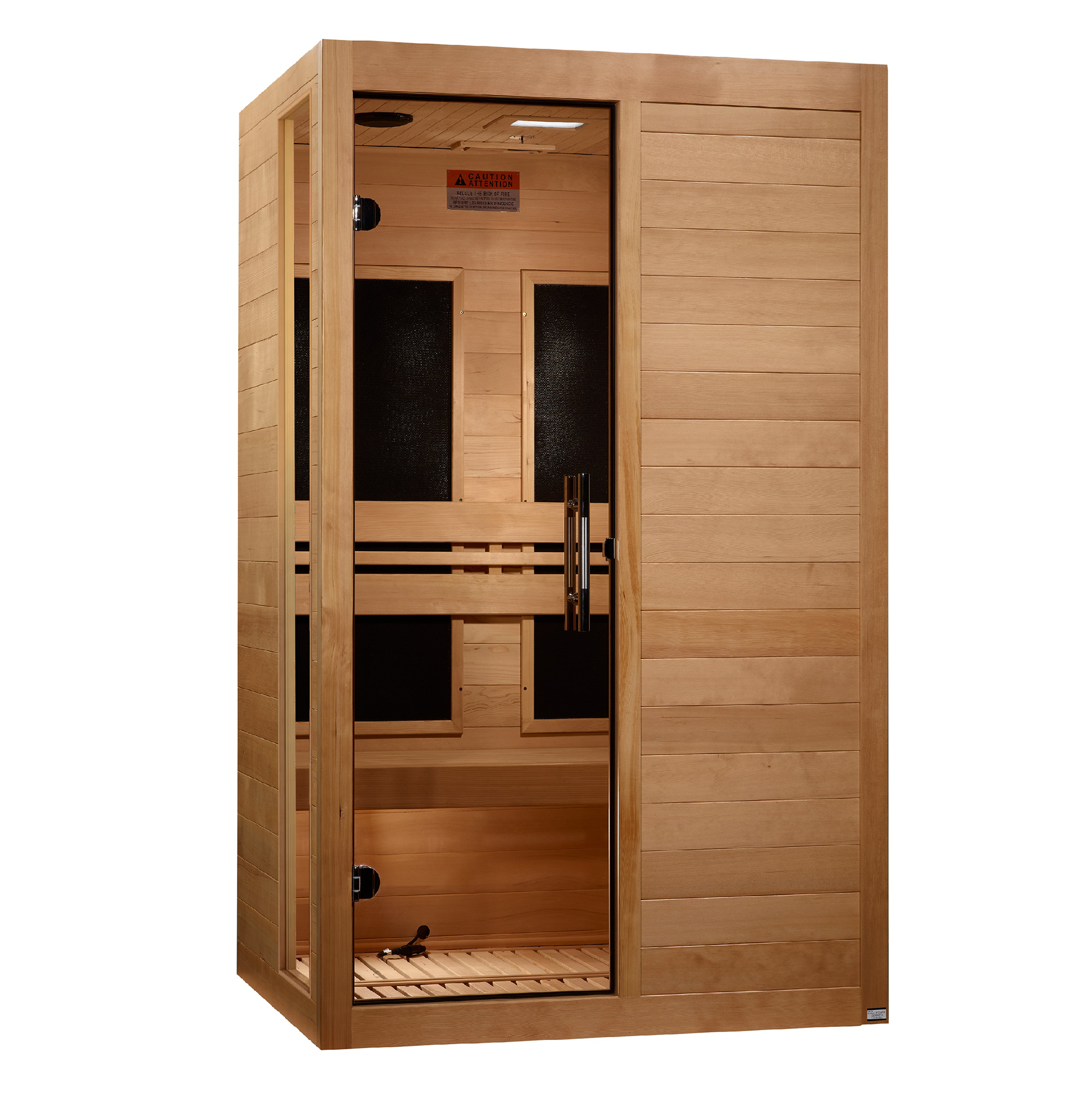 Dynamic Lucca 2-person Low EMF FAR Infrared Sauna
