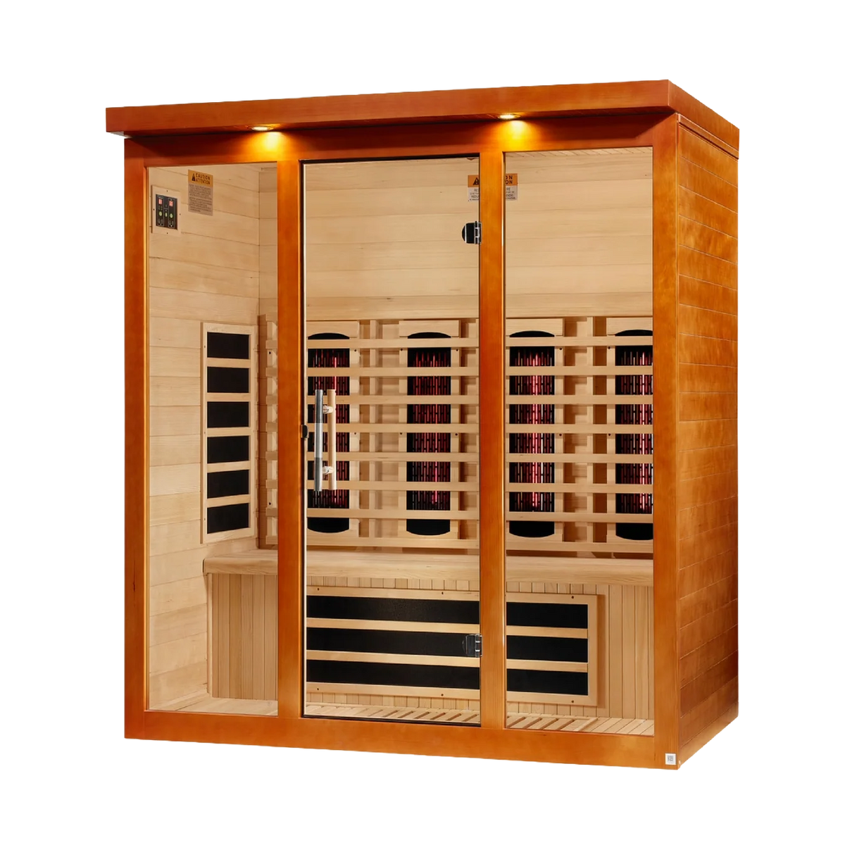 Dynamic Vila Grande 4-Person Full Spectrum Near Zero EMF Infrared Sauna Dynamic Saunas