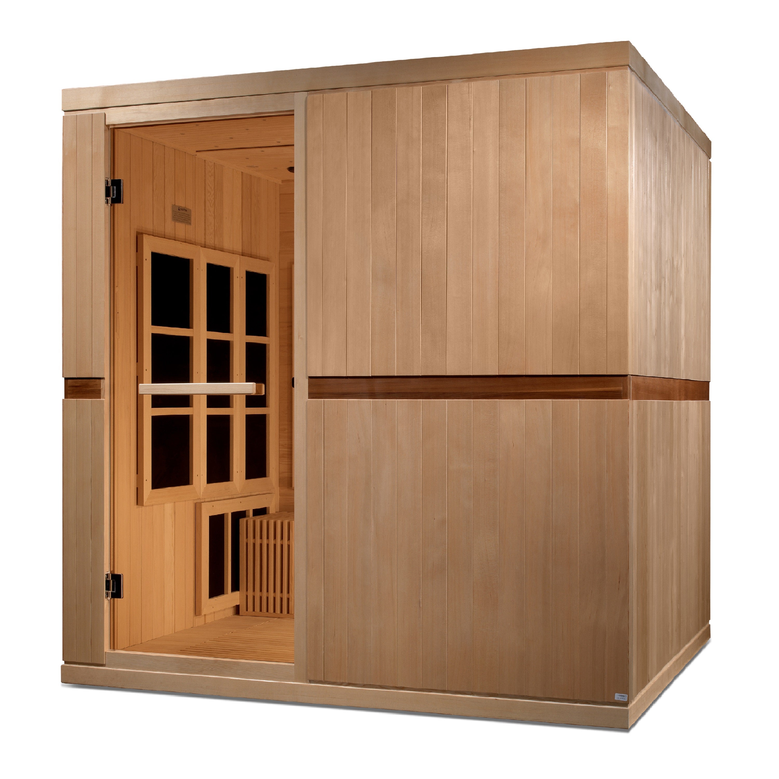 Golden Designs Catalonia 8-person  Near Zero EMF FAR Infrared Sauna