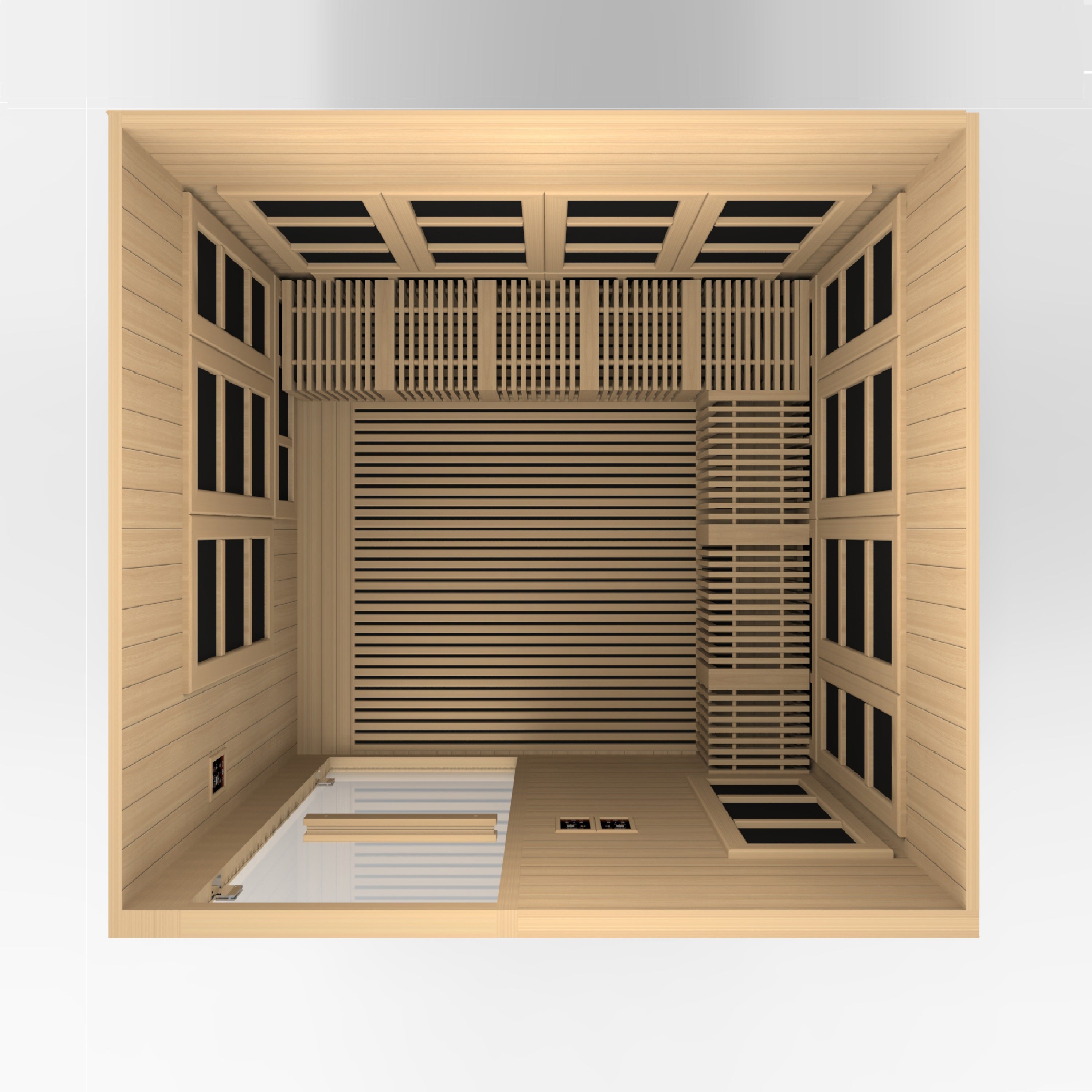 Golden Designs Catalonia 8-person  Near Zero EMF FAR Infrared Sauna