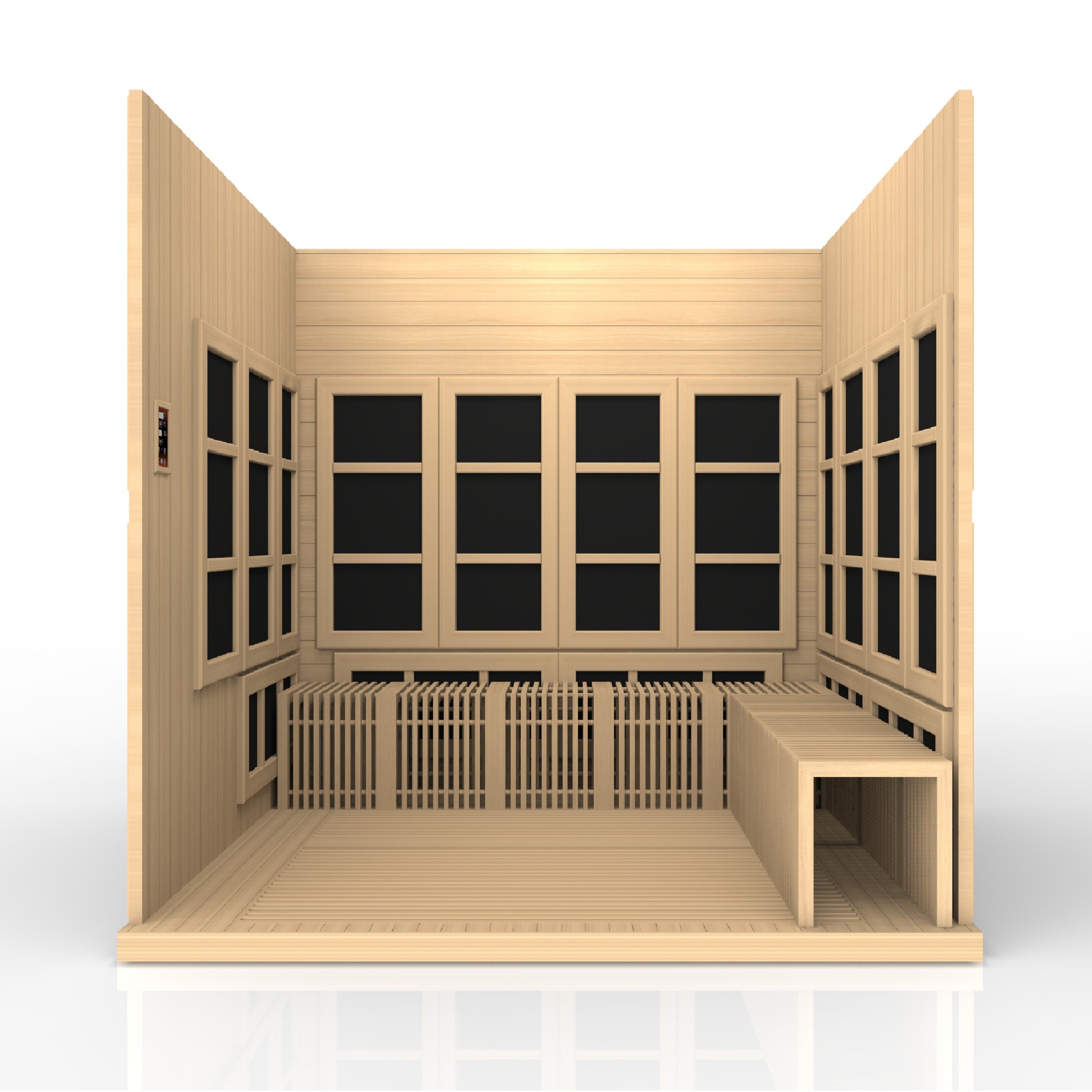 Golden Designs Catalonia 8-person  Near Zero EMF FAR Infrared Sauna