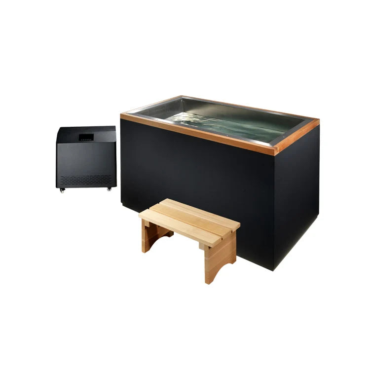 Dynamic Cold Therapy "CUBO" DCT-S-050-NS-34 304 Nano-Coated Stainless Steel Cold Plunge Dynamic Saunas