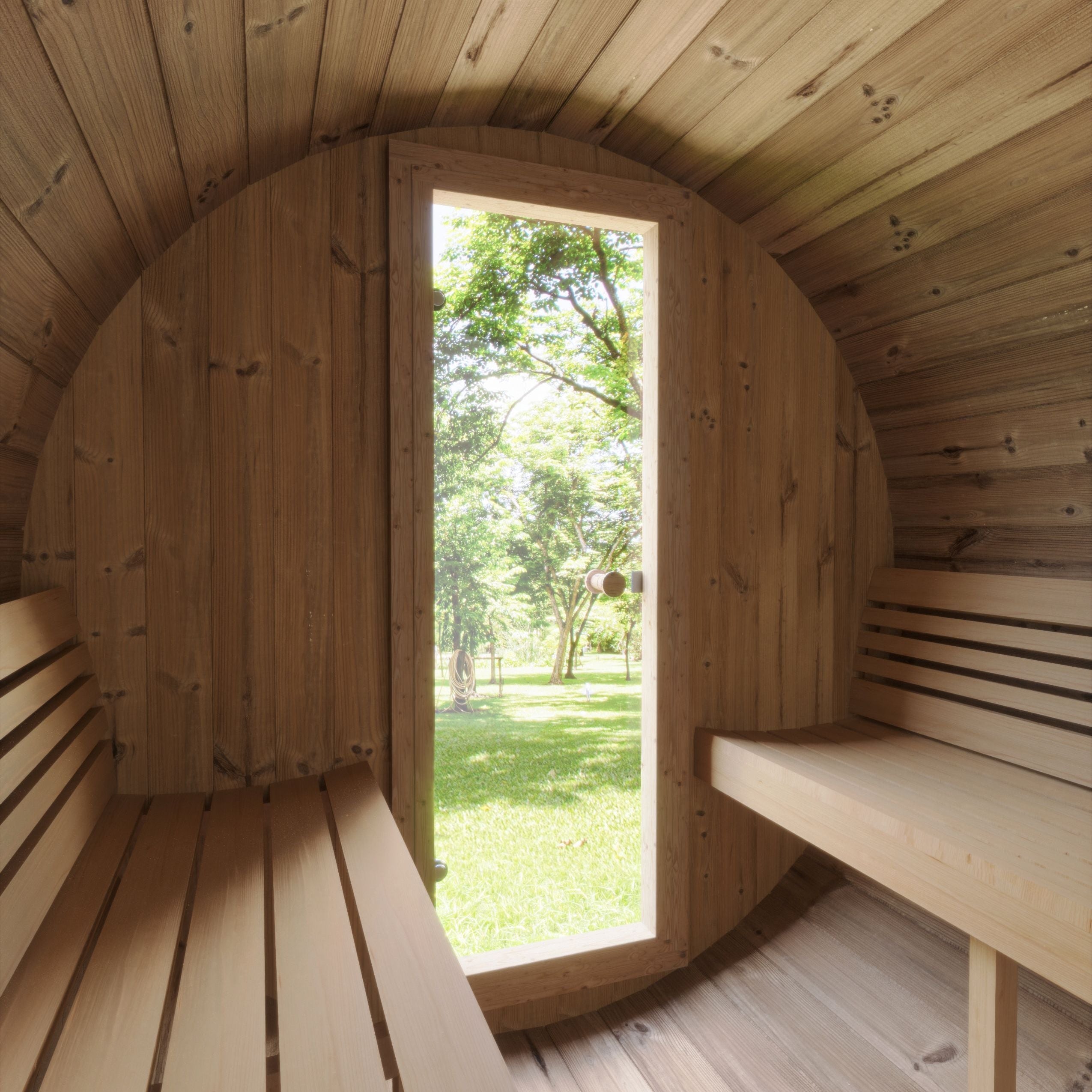 SaunaLife Model E8 Sauna Barrel