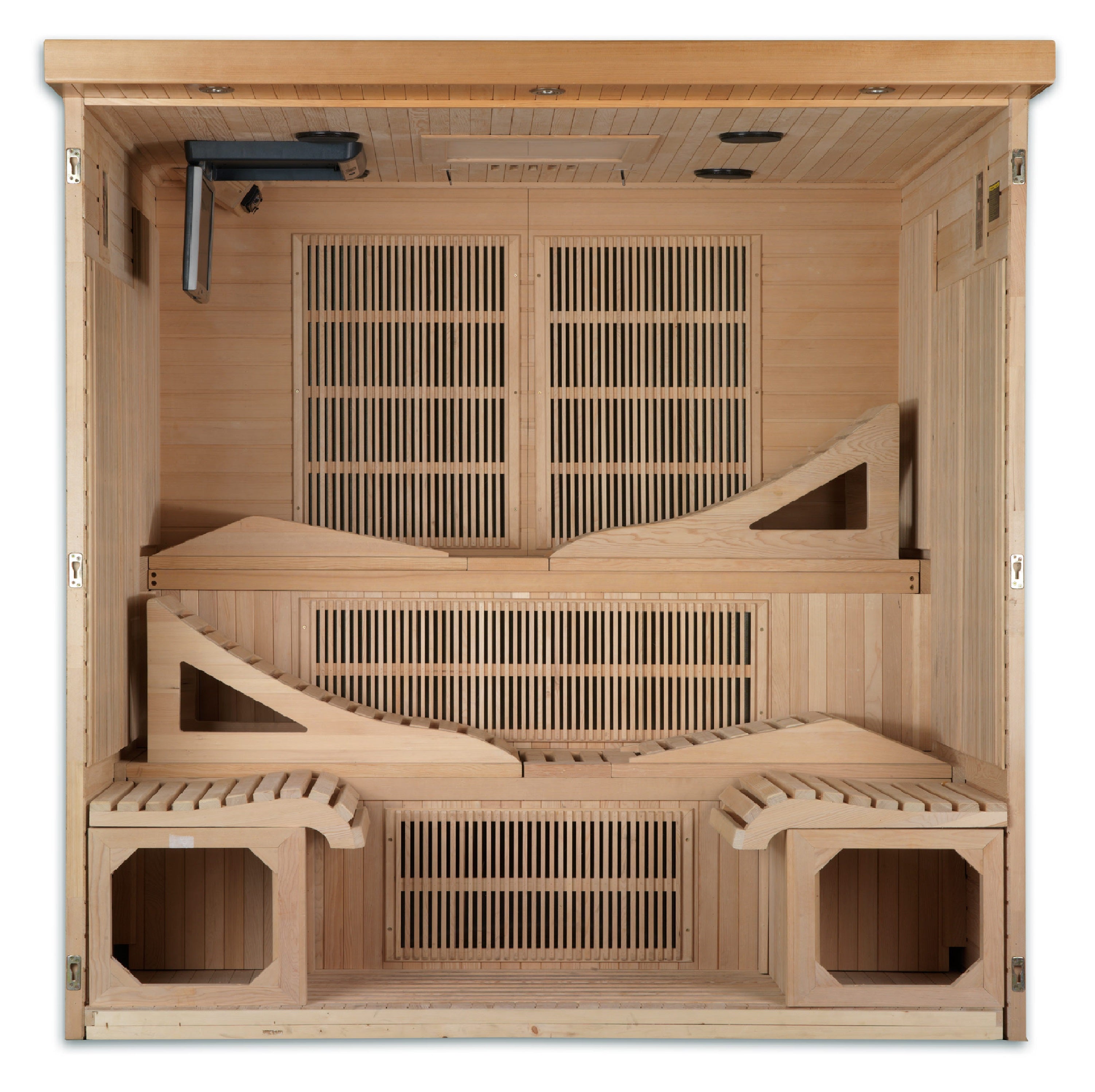 Golden Designs Monaco 6-person Near Zero EMF FAR Infrared Sauna