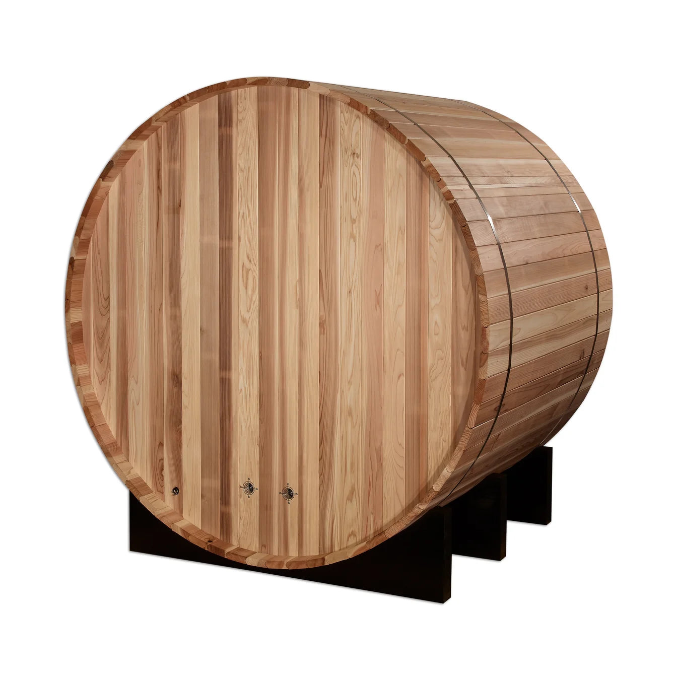 Golden Designs St. Moritz 2-Person Traditional Barrel Sauna Golden Designs