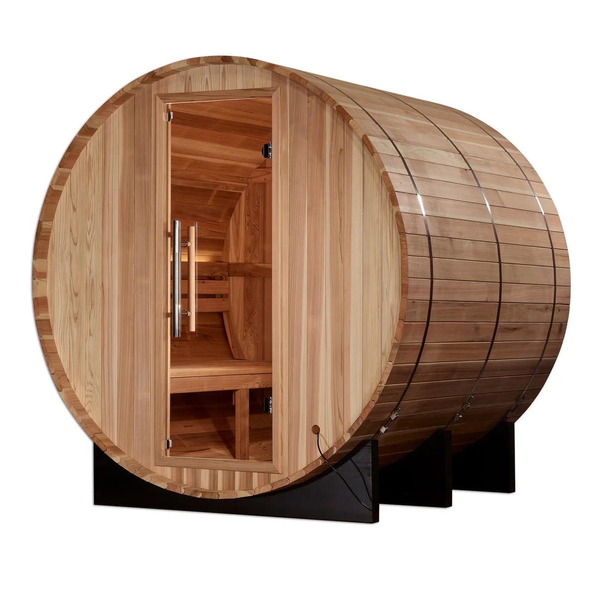 Golden Designs Arosa 4-Person Traditional Barrel Sauna Golden Designs