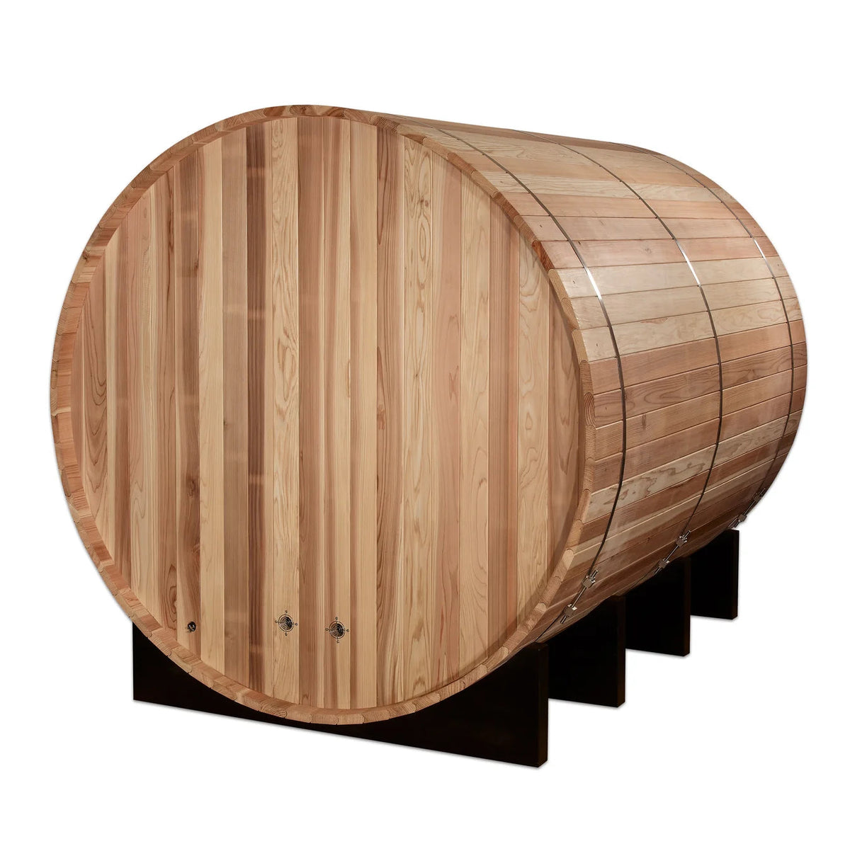 Golden Designs Klosters 6-Person Traditional Barrel Sauna Golden Designs