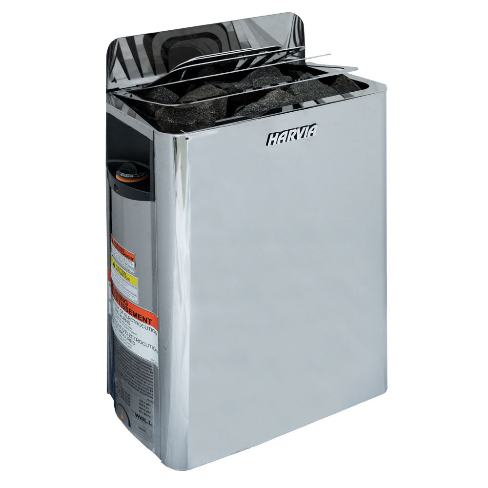 Harvia The Wall SWS80 8kW Stainless Sauna Heater 240V 1PH