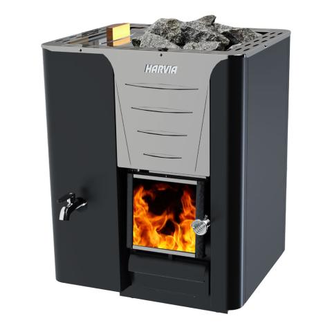 Harvia Pro 20 RS 24.1kW Wood Sauna Stove with Water Tank