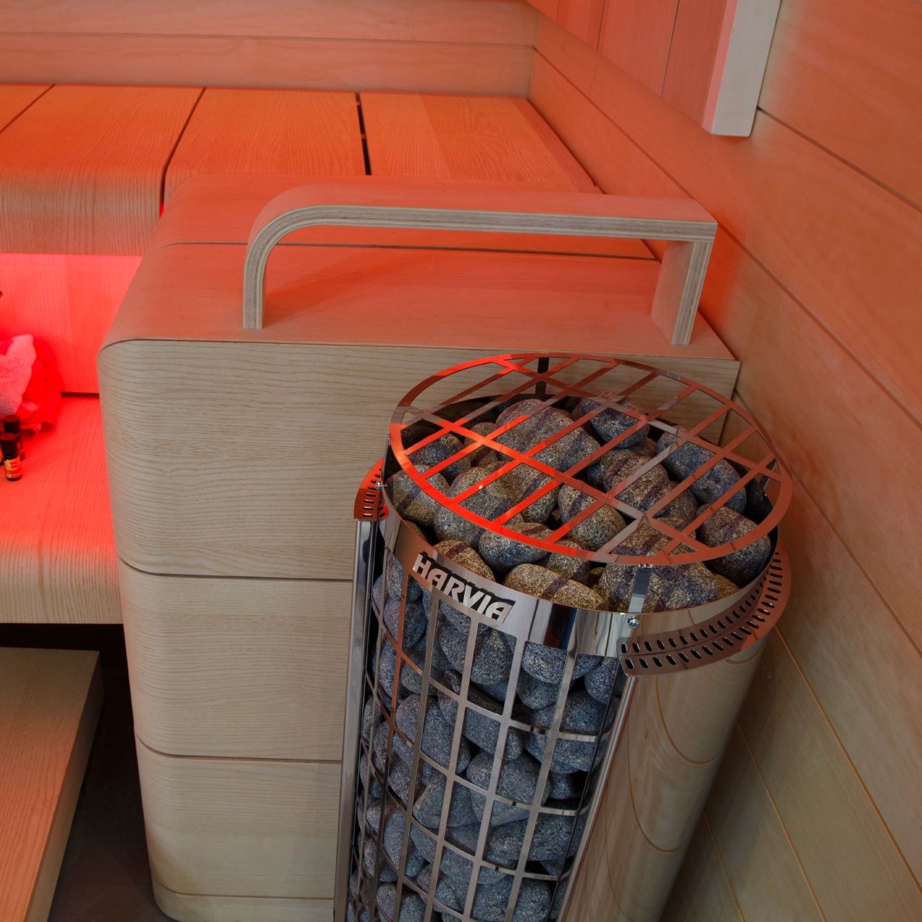 Cilindro Half Series 6kW Stainless Steel Sauna Heater at 240V 1PH